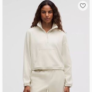 Lululemon Brushed Softstream Half-Zip NWT